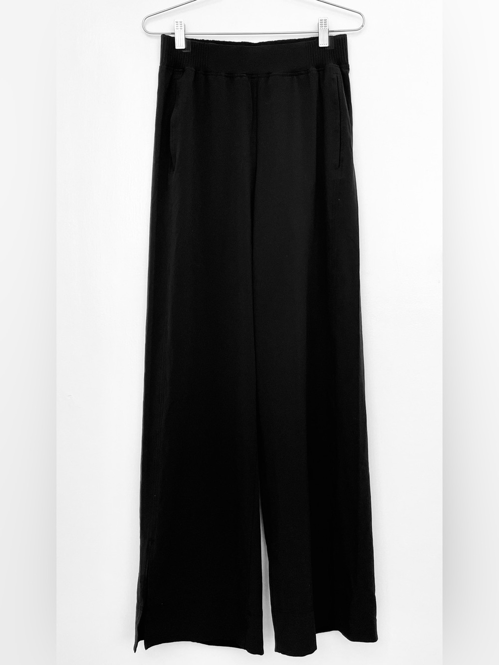 lululemon athletica Black Wide-Leg Pull-On Pants